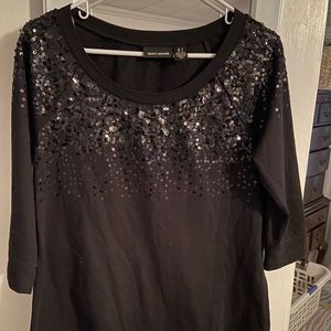 Cotton sequins top